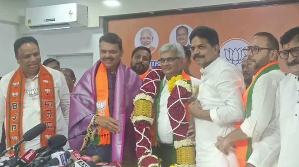 कांग्रेस नेता रवि राजा बीजेपी मे हुए शामिल
